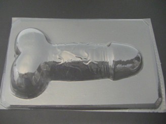 243Bxl Large 11 Inch Penis Front Oversized Chocolate Mold